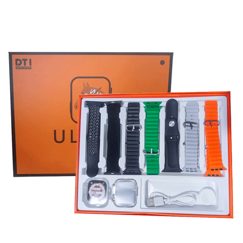 DTI Sports Version Ultra Smart Watch 7 in 1 Straps