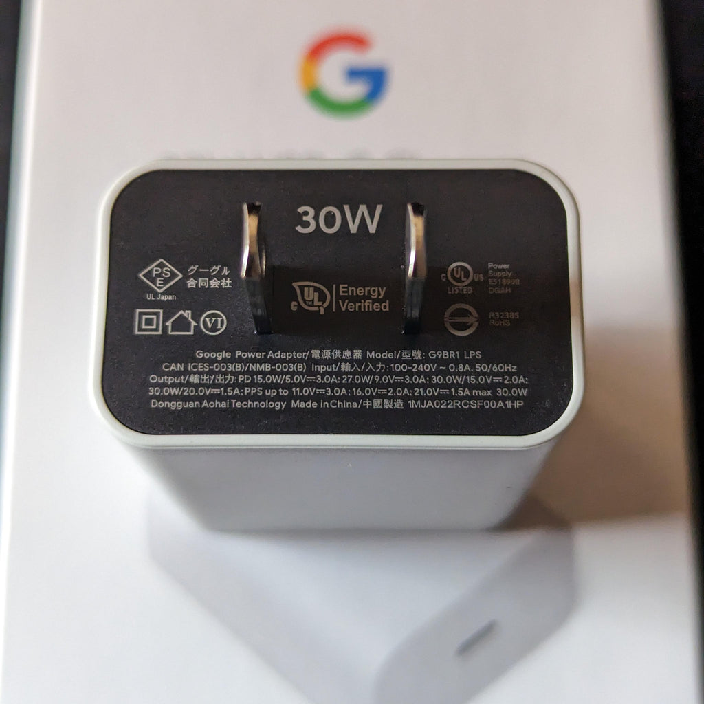 Google pixel 30w charger