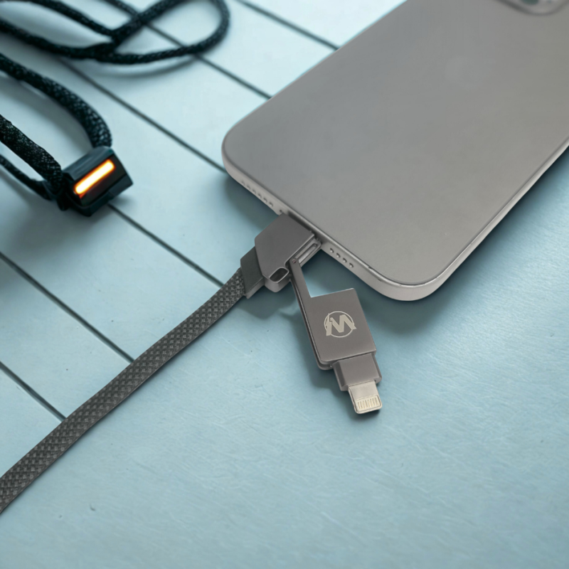 Master v2 100W Zinc 6in1 Cable by W (2m / 6.6ft Length)