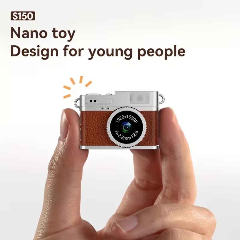 Mini Retro Camera with 1080p recording and LCD Display 32GB Memory