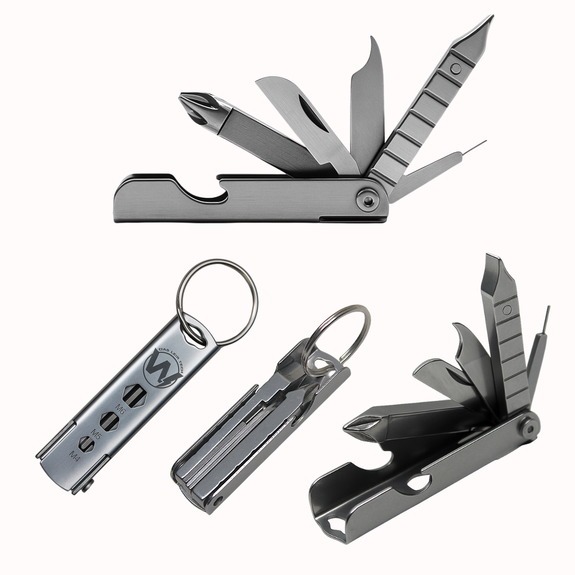11in1 Survival Toolkit with Keychain