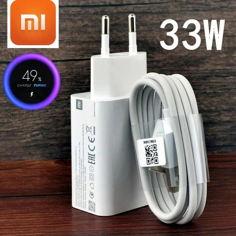 Original Xiaomi MI 33W Turbo Fast Charger